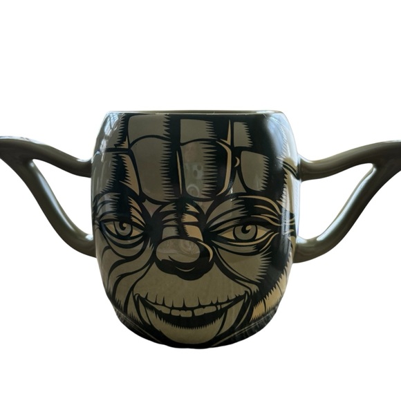 Disney Other - Star Wars Yoda Character Mug LucasFilm 20oz NWT